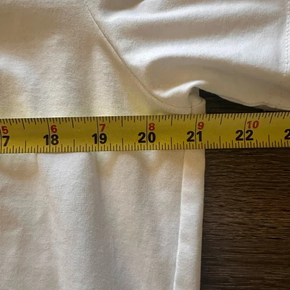 Sparkle City Women White Bulldog Sequin XXL wrap around mississippi state shirt - Picture 4 of 6